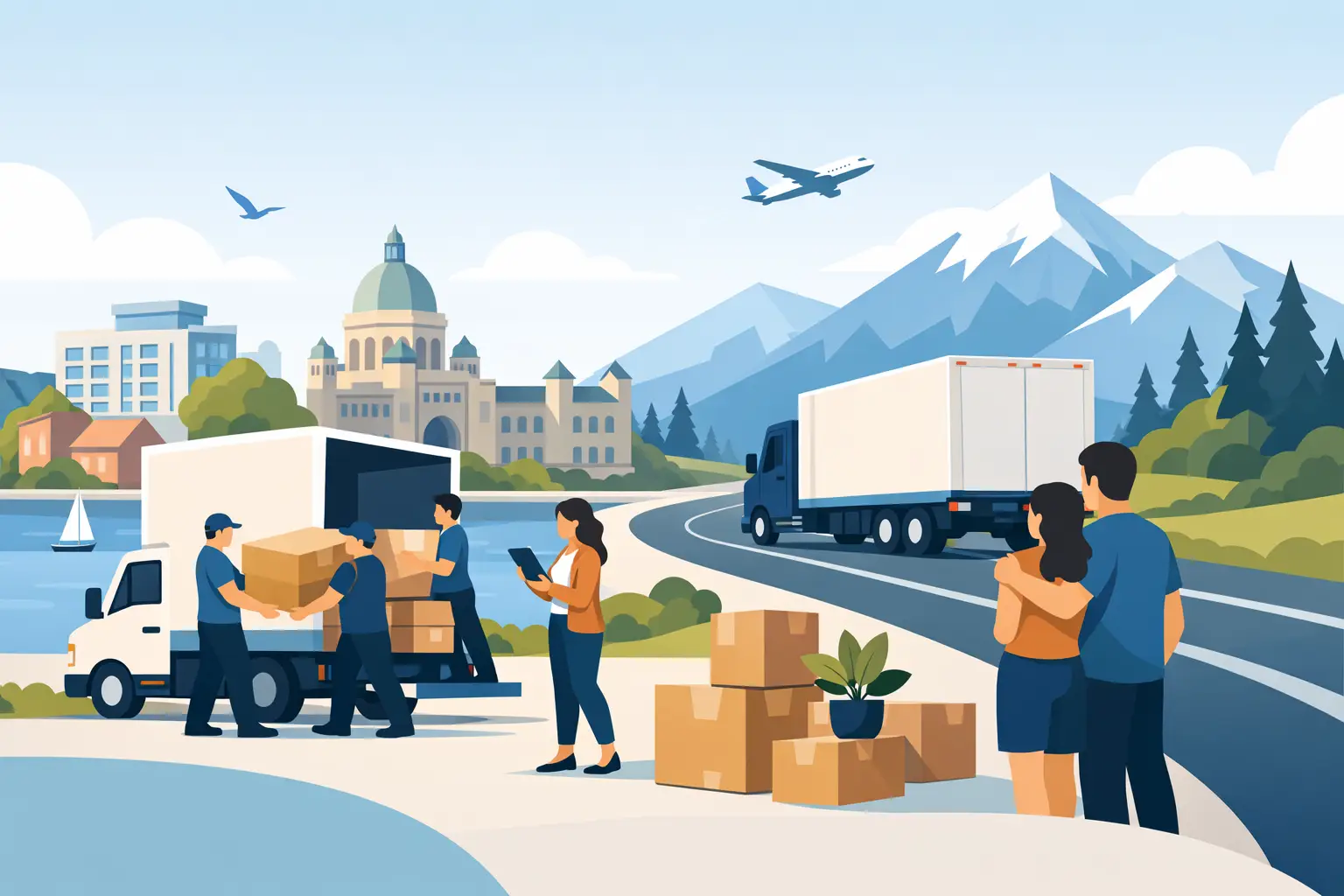 Local and Long Distance Movers Victoria