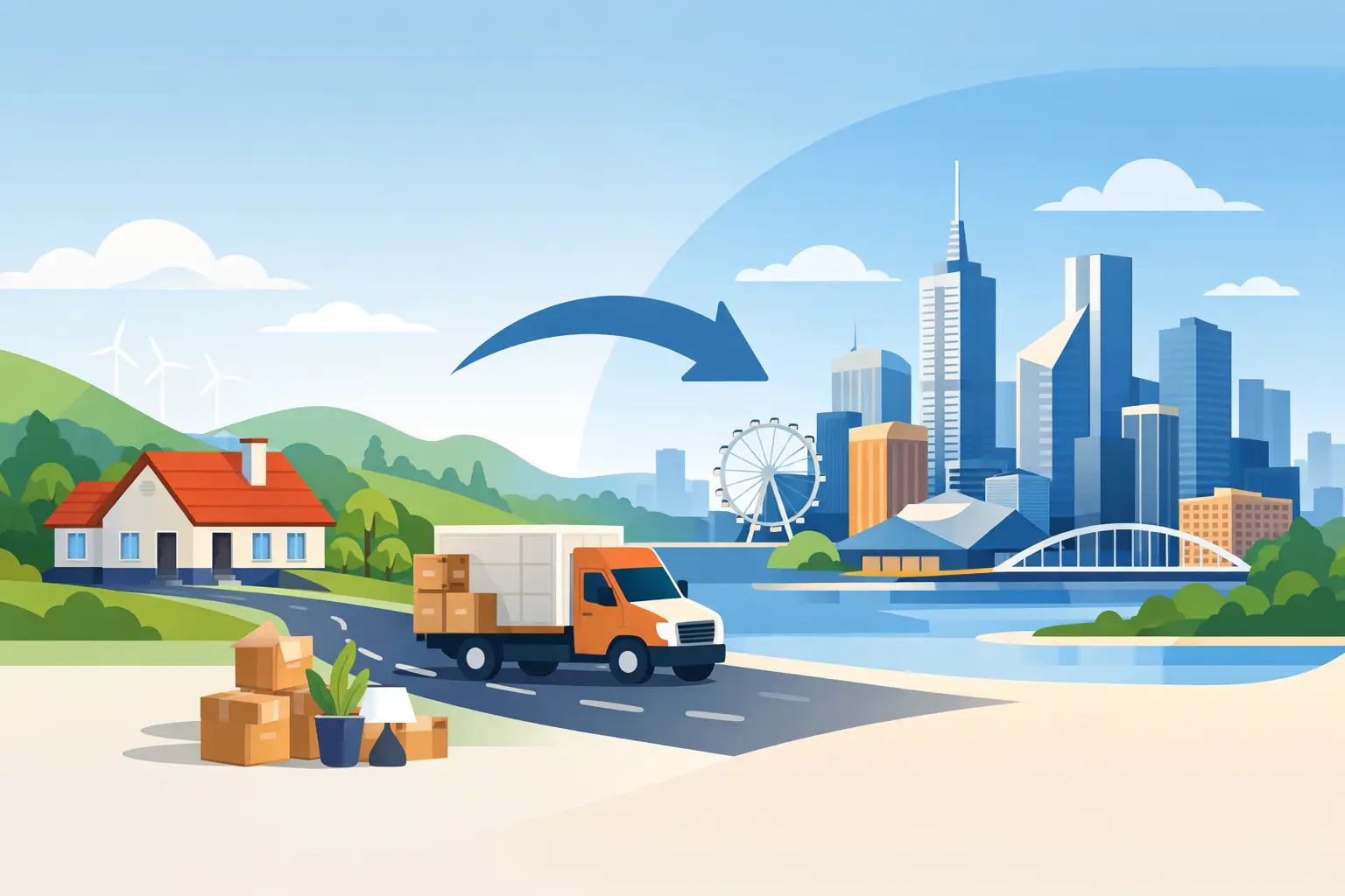 Moving from Traralgon to Melbourne Cost