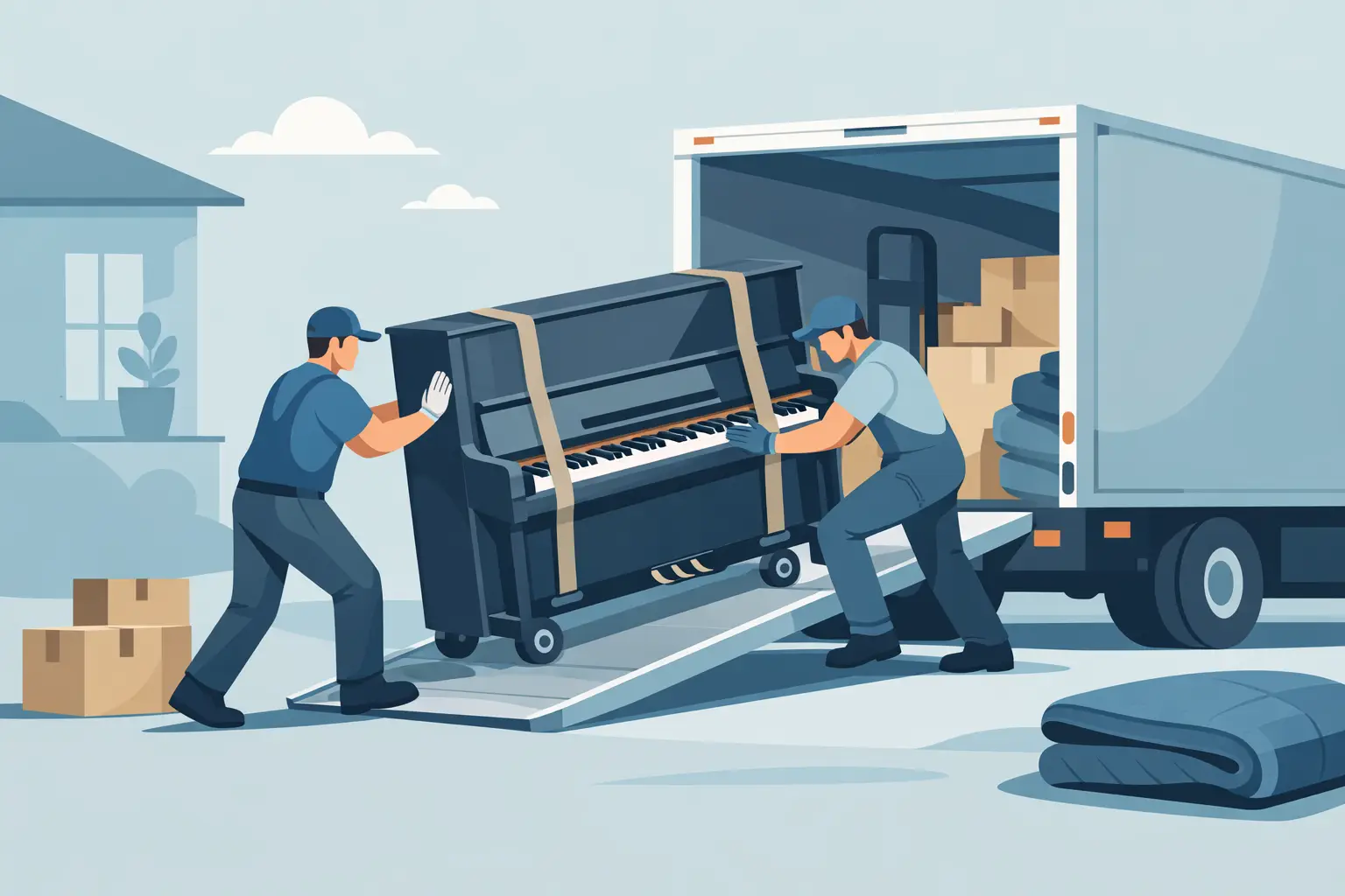 How to Move a Piano Safely Without Damage