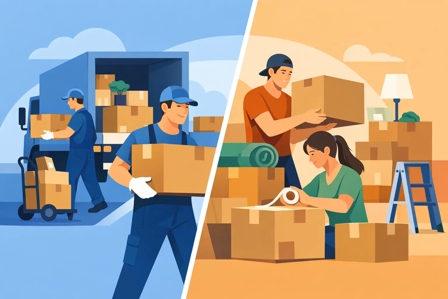 Professional Movers vs DIY: Which Suits Your Move?