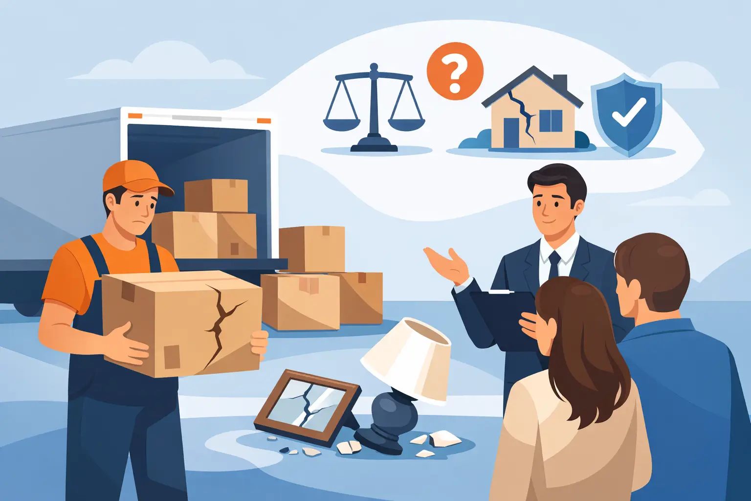 Are Removalists Responsible for Damage? Your Rights