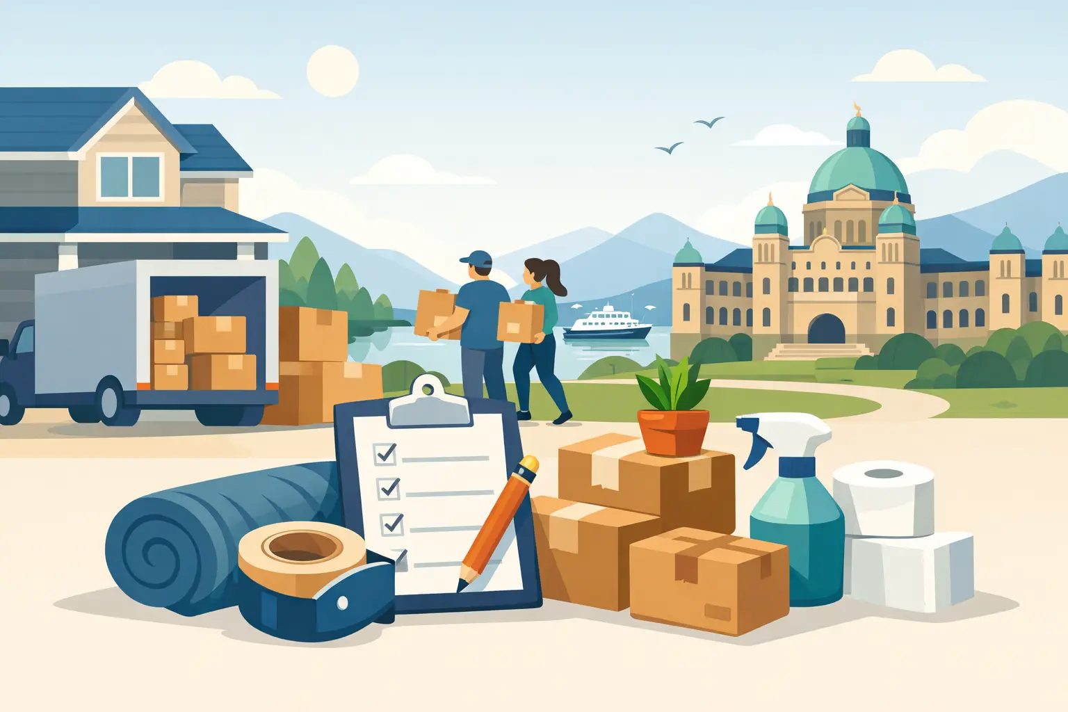 Best Moving Day Essentials Checklist for Victoria