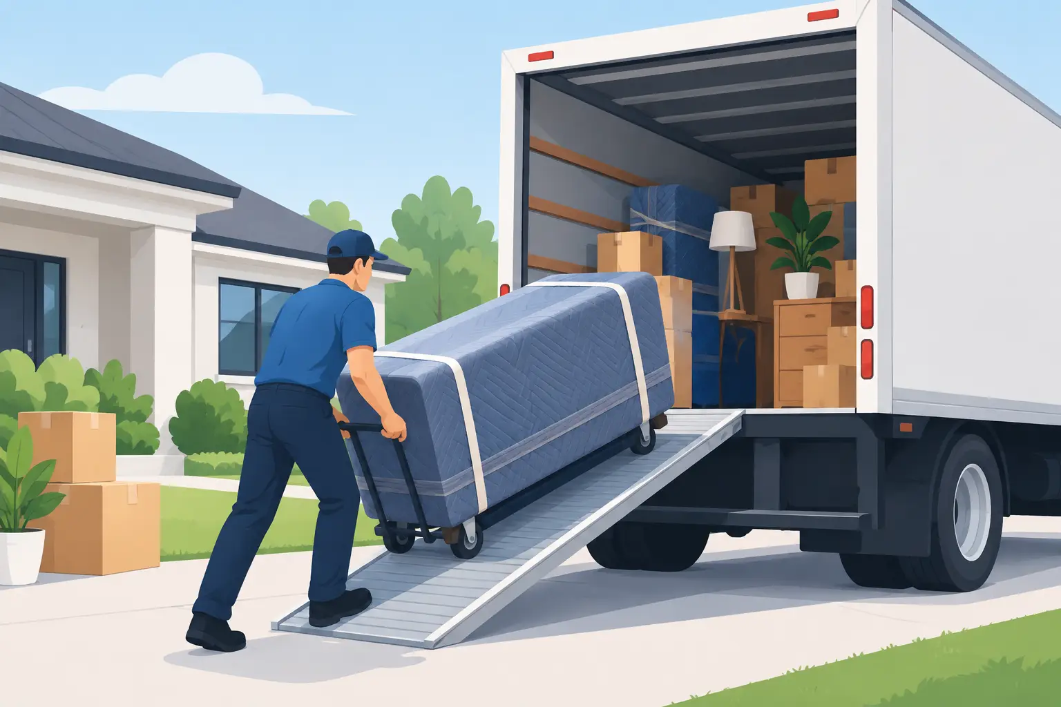 How to Load a Moving Truck Without Damage
