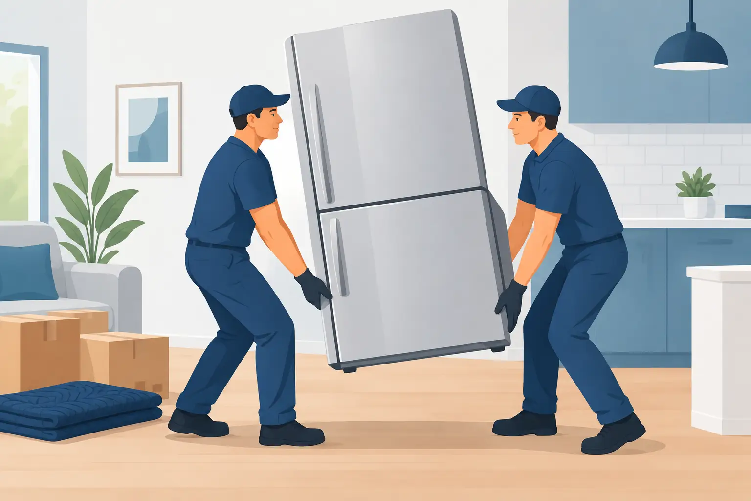How to Move a Fridge Without Damaging It