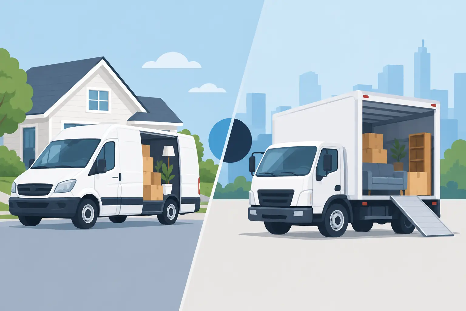 Moving Van Versus Removal Truck: Which Fits?