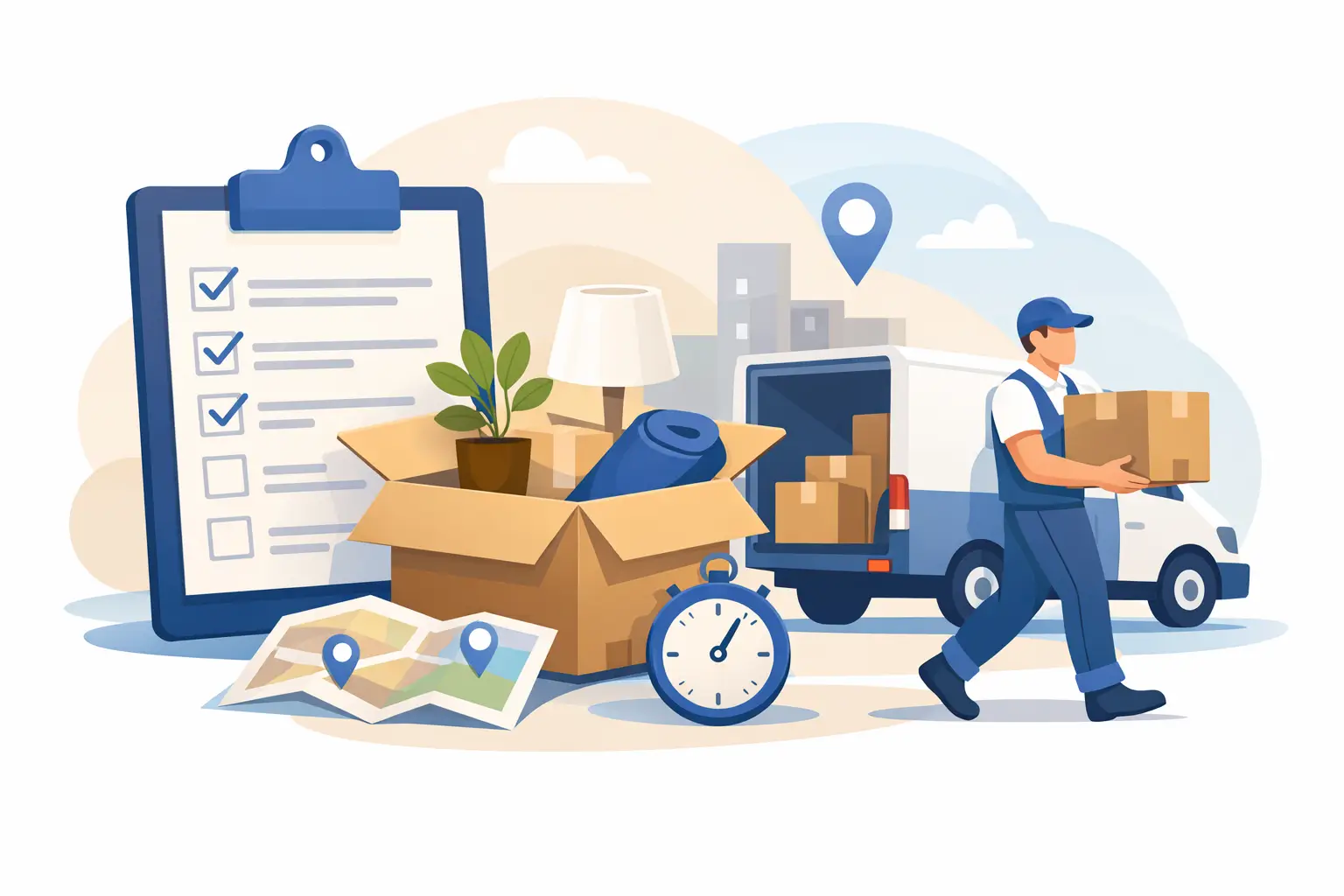 Small Move Removalist Checklist for Easy Moves