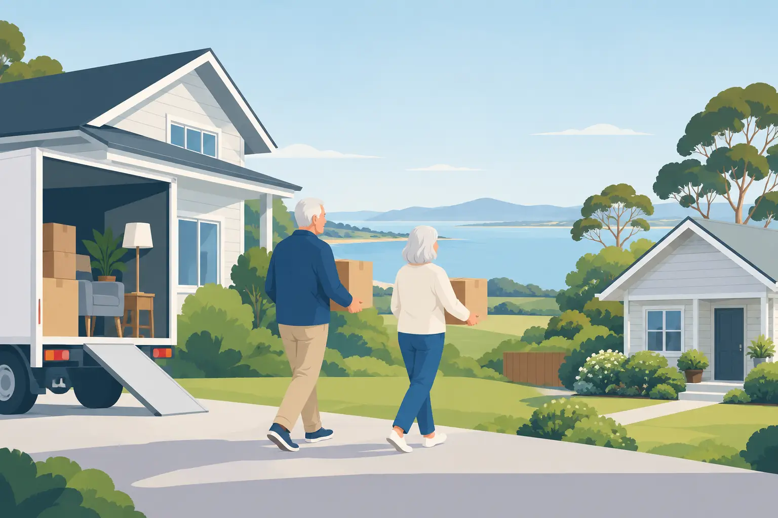 A Downsizing Move Example for Gippsland Homes