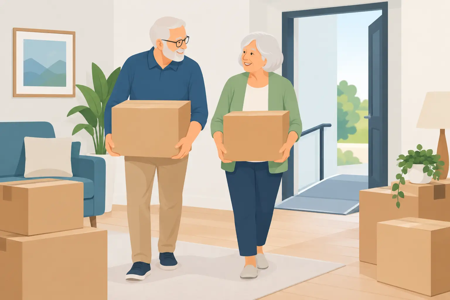 An Elderly Moving Guide for a Safer Move