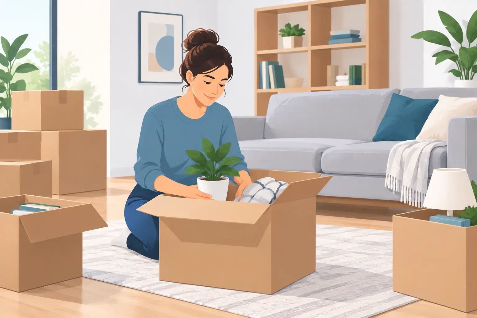 How to Unpack After Moving Without the Chaos